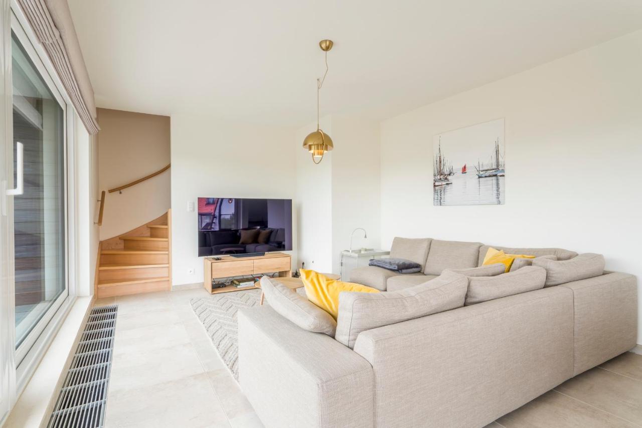 Апартаменты Renewed Comfort Duplex W 2 Terraces Nearby Marina Ньивпорт Экстерьер фото